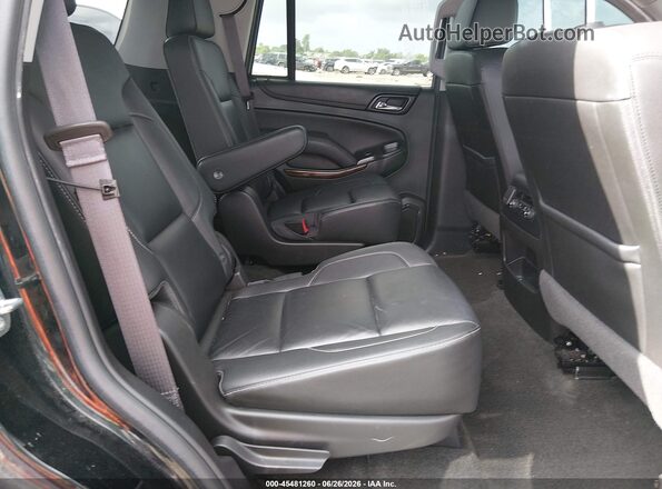 1GNSCBKC7HR211343 2017 CHEVROLET TAHOE Black Widok naklejki z numerem VIN