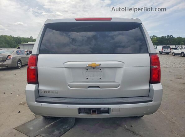1GNSCBKC7JR213714 2018 CHEVROLET TAHOE Silver 