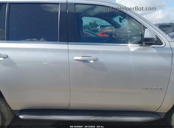 1GNSCBKC7KR409489 2019 CHEVROLET TAHOE Silver სალონის 360-გრადუსიანი ხედი