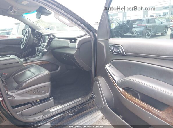 1GNSCBKC8HR120890 2017 CHEVROLET TAHOE Black Widok wnętrza z przodu