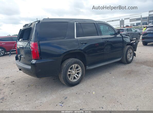 1GNSCBKC8HR120890 2017 CHEVROLET TAHOE Black Tył prawy