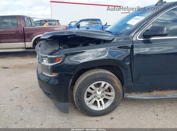 1GNSCBKC8HR120890 2017 CHEVROLET TAHOE Black Widok z przodu