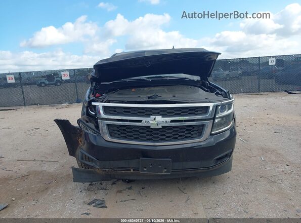 1GNSCBKC8HR120890 2017 CHEVROLET TAHOE Black Widok deski rozdzielczej
