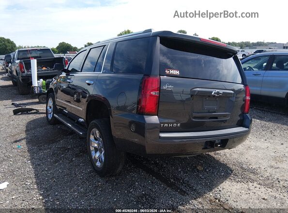 1GNSCBKC8HR321477 2017 CHEVROLET TAHOE Dark Brown Tył lewy