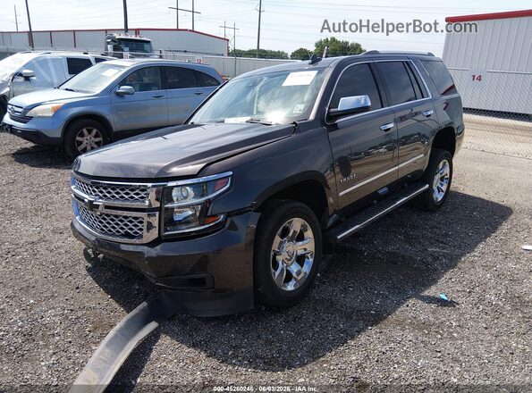 1GNSCBKC8HR321477 2017 CHEVROLET TAHOE Dark Brown Przód lewy