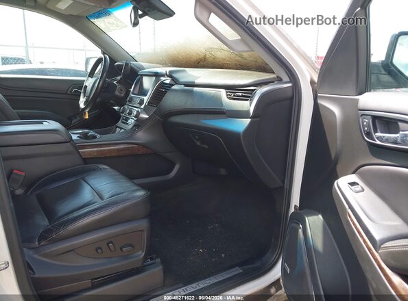 1GNSCBKC8JR217125 2018 CHEVROLET TAHOE White Widok wnętrza z przodu