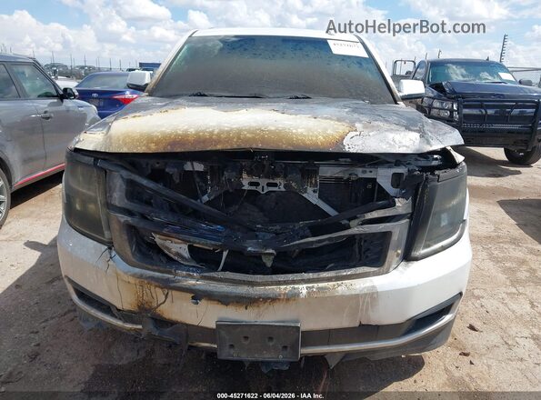 1GNSCBKC8JR217125 2018 CHEVROLET TAHOE White Widok z przodu