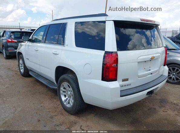 1GNSCBKC8JR217125 2018 CHEVROLET TAHOE White Tył lewy