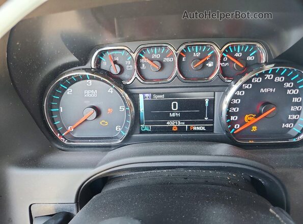 1GNSCBKC8JR220039 2018 CHEVROLET TAHOE Black Widok zestawu wskaźników