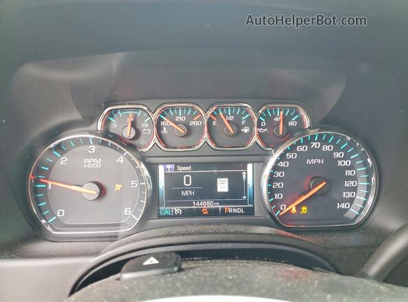 1GNSCBKC8KR201797 2019 CHEVROLET TAHOE Black Widok zestawu wskaźników