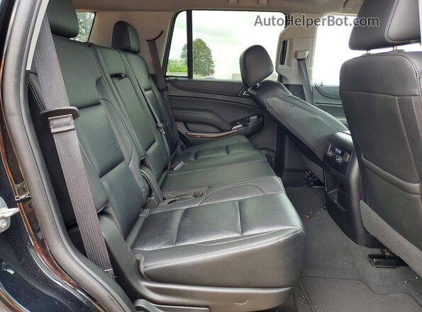 1GNSCBKC8KR201797 2019 CHEVROLET TAHOE Black Widok wnętrza z tyłu
