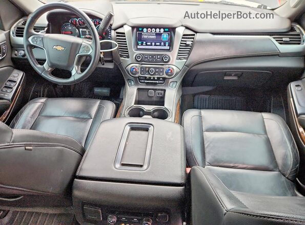 1GNSCBKC9GR134392 2016 CHEVROLET TAHOE Черный Вид панели приборов