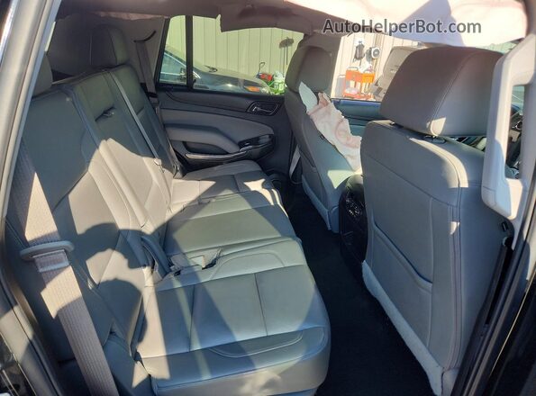 1GNSCBKC9GR468275 2016 CHEVROLET TAHOE Black უკანა სალონის ხედი