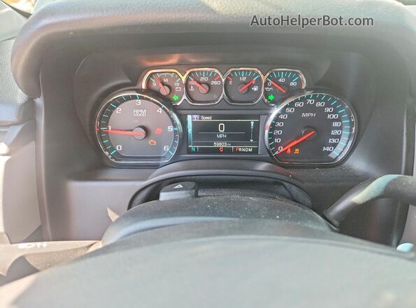 1GNSCBKC9GR468275 2016 CHEVROLET TAHOE Black ხელსაწყოთა პანელის ხედი