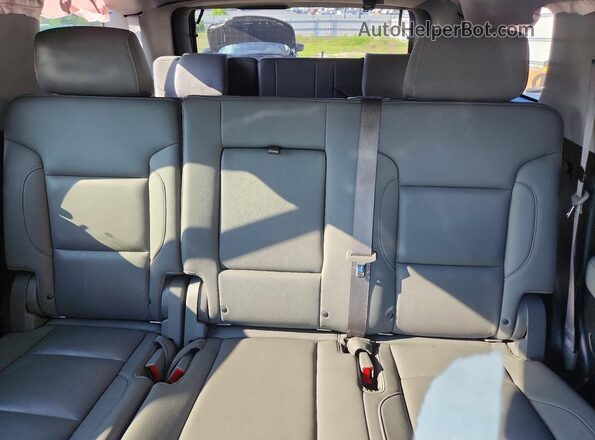 1GNSCBKC9GR468275 2016 CHEVROLET TAHOE Black უკანა სავარძლების ხედი
