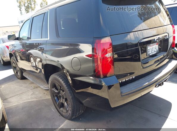 1GNSCBKC9HR312853 2017 CHEVROLET TAHOE Black Tył lewy