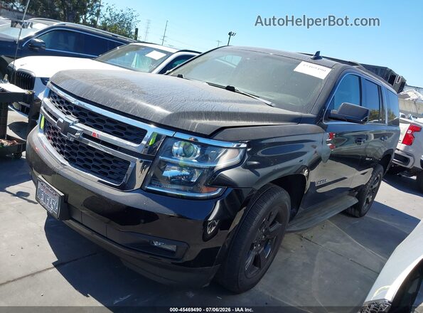 1GNSCBKC9HR312853 2017 CHEVROLET TAHOE Black Przód lewy