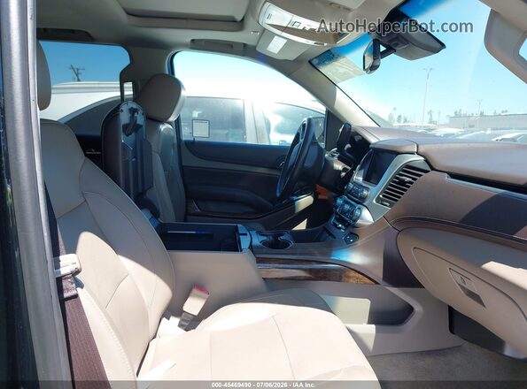 1GNSCBKC9HR312853 2017 CHEVROLET TAHOE Black Widok wnętrza z przodu