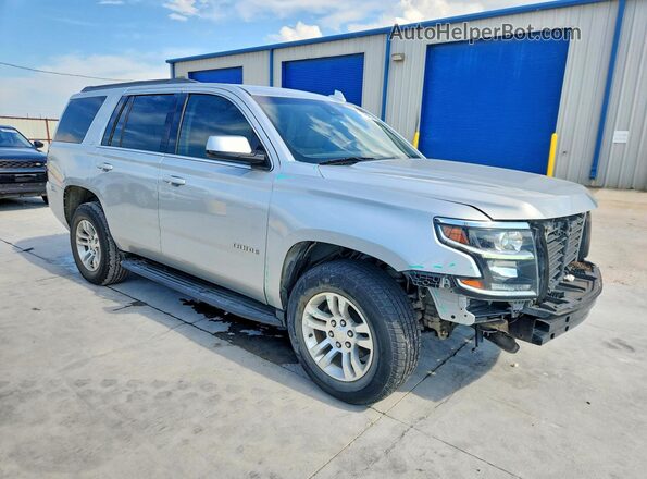1GNSCBKC9KR284592 2019 CHEVROLET TAHOE Silver Առջևի աջ