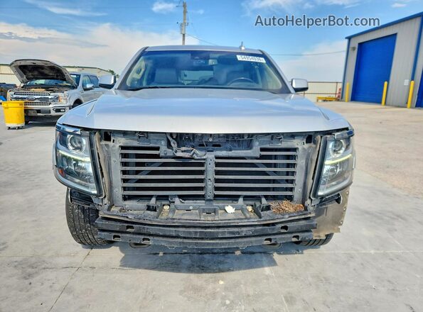 1GNSCBKC9KR284592 2019 CHEVROLET TAHOE Silver Դիմացի տեսք