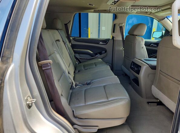 1GNSCBKC9KR284592 2019 CHEVROLET TAHOE Silver Սալոնի հետևի տեսք