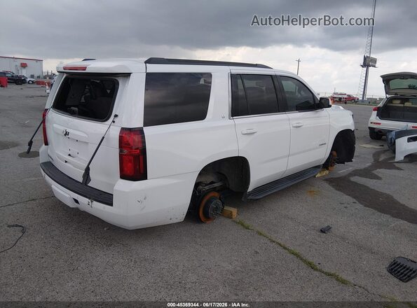 1GNSCBKC9LR161926 2020 CHEVROLET TAHOE White Rear right