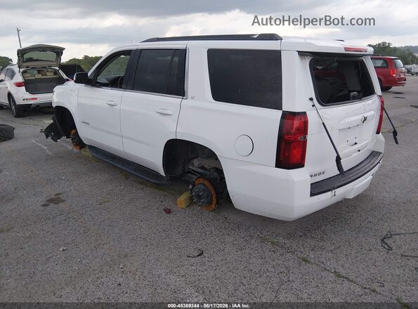 1GNSCBKC9LR161926 2020 CHEVROLET TAHOE White Rear left