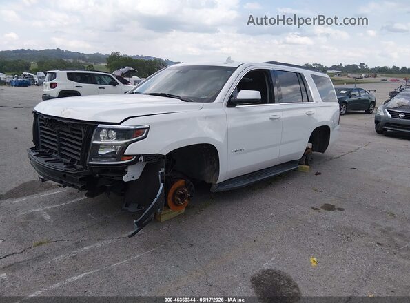 1GNSCBKC9LR161926 2020 CHEVROLET TAHOE White Front left