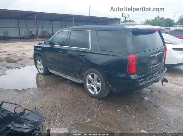 1GNSCBKCXGR141626 2016 CHEVROLET TAHOE Black Задня ліва чверть