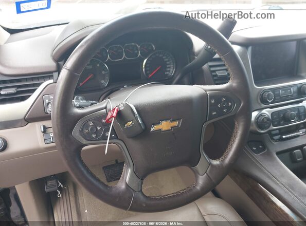 1GNSCBKCXGR141626 2016 CHEVROLET TAHOE Black Вид панелі приладів