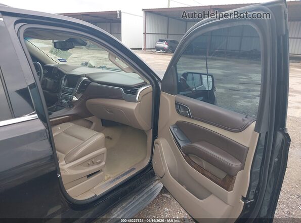 1GNSCBKCXGR141626 2016 CHEVROLET TAHOE Black Вид салону спереду
