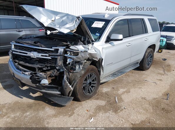 1GNSCBKCXGR171077 2016 CHEVROLET TAHOE Silver Vista tres cuartos delantera izquierda