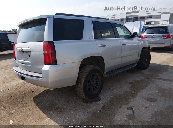 1GNSCBKCXGR171077 2016 CHEVROLET TAHOE Silver Trasero derecho