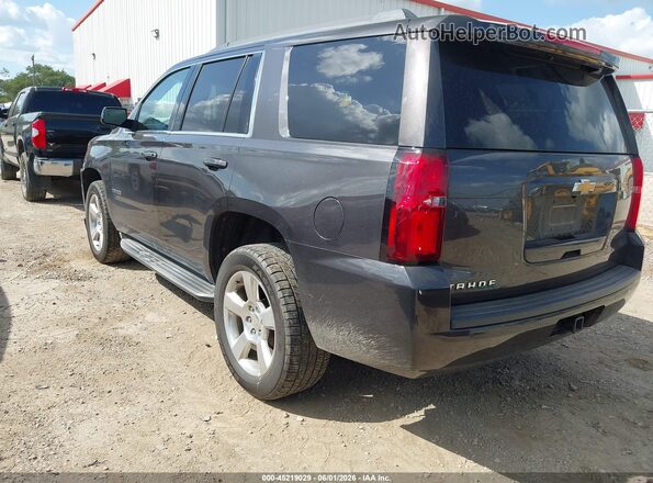 1GNSCBKCXGR188963 2016 CHEVROLET TAHOE Gray Trasero izquierdo