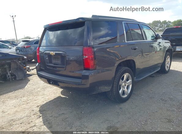 1GNSCBKCXGR188963 2016 CHEVROLET TAHOE Gray Trasero derecho