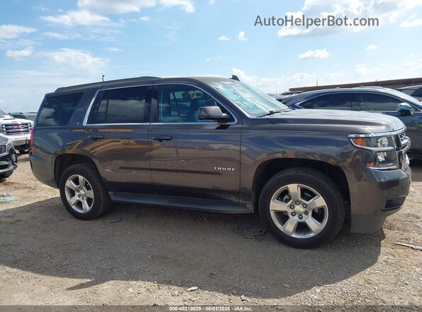 1GNSCBKCXGR188963 2016 CHEVROLET TAHOE Gray Vista interior trasera