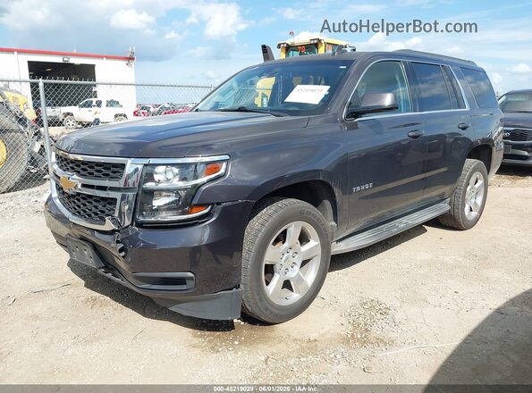 1GNSCBKCXGR188963 2016 CHEVROLET TAHOE Gray Vista tres cuartos delantera izquierda
