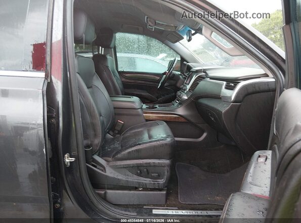 1GNSCBKCXHR362547 2017 CHEVROLET TAHOE Серый Вид салона спереди