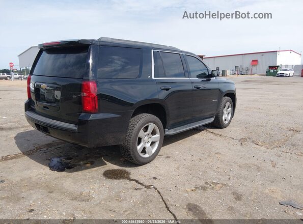 1GNSCBKCXHR385276 2017 CHEVROLET TAHOE Black უკანა მარჯვენა