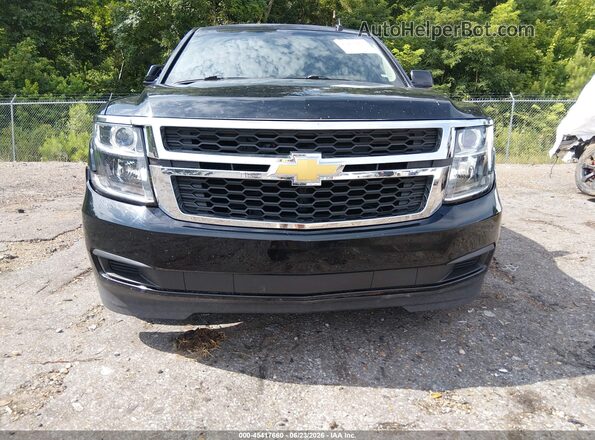 1GNSCBKCXHR385276 2017 CHEVROLET TAHOE Black წინა ხედი