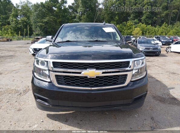 1GNSCBKCXHR385276 2017 CHEVROLET TAHOE Black ხელსაწყოთა პანელის ხედი