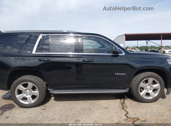 1GNSCBKCXHR385276 2017 CHEVROLET TAHOE Black უკანა სალონის ხედი