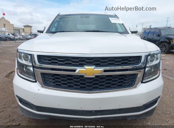 1GNSCBKCXKR257868 2019 CHEVROLET TAHOE White 