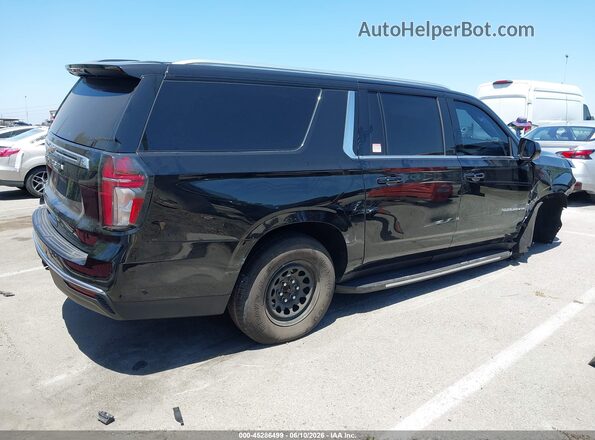 1GNSCBKD4PR163257 2023 CHEVROLET SUBURBAN Black Tył prawy
