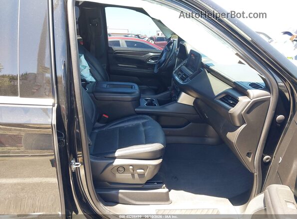 1GNSCBKD4PR163257 2023 CHEVROLET SUBURBAN Black Widok wnętrza z przodu