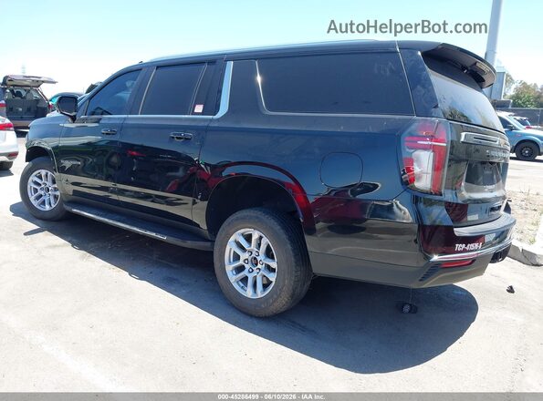 1GNSCBKD4PR163257 2023 CHEVROLET SUBURBAN Black Tył lewy