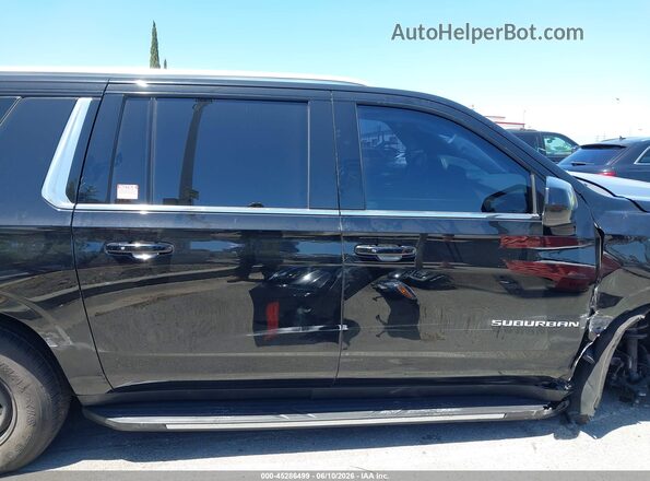 1GNSCBKD4PR163257 2023 CHEVROLET SUBURBAN Black Widok wnętrza z tyłu
