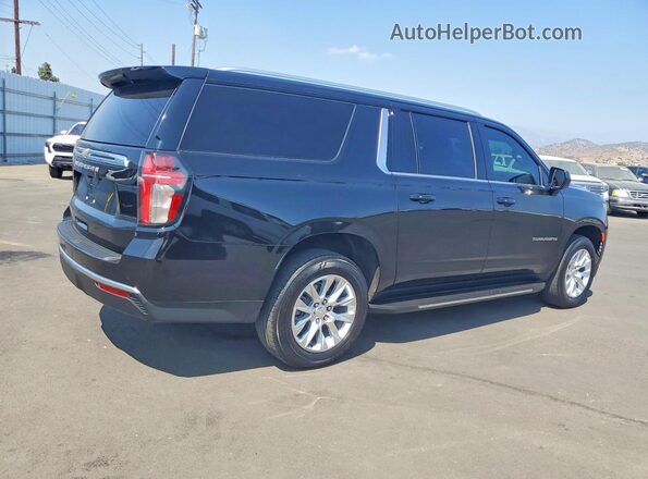 1GNSCBKDXPR109929 2023 CHEVROLET SUBURBAN Black Trasero derecho