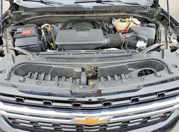 1GNSCBKDXPR109929 2023 CHEVROLET SUBURBAN Black Vista del compartimento del motor