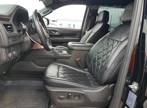 1GNSCBKDXPR109929 2023 CHEVROLET SUBURBAN Black Vista interior delantera